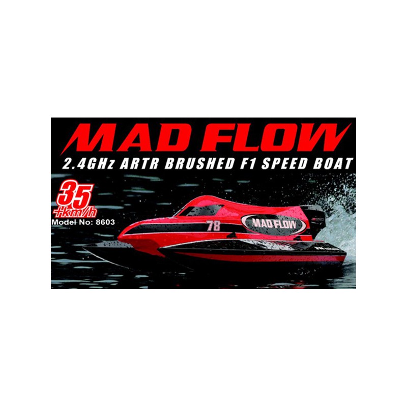 Draft electric boat Mad Flow F1 BRTS Combo | Scientific-MHD