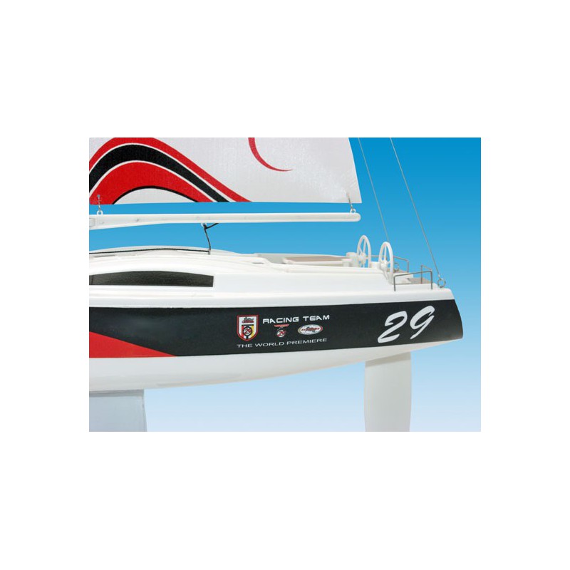 Caribbeam radio -controlled sailboat RTS V2 sailboat | Scientific-MHD