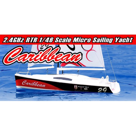 Caribbeam radio -controlled sailboat RTS V2 sailboat | Scientific-MHD Caribbeam radio -controlled sailboat RTS V2 sailboat | Scientific-MHD