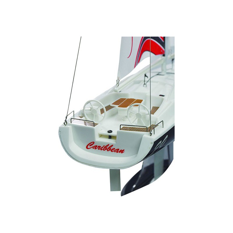 Caribbeam radio -controlled sailboat RTS V2 sailboat | Scientific-MHD