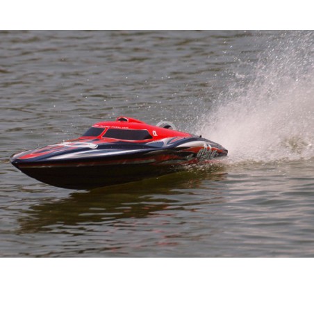 Alpha BL 1M RTS RED / MHD3S radio -controlled electric boat | Scientific-MHD Alpha BL 1M RTS RED / MHD3S radio -controlled electric boat | Scientific-MHD