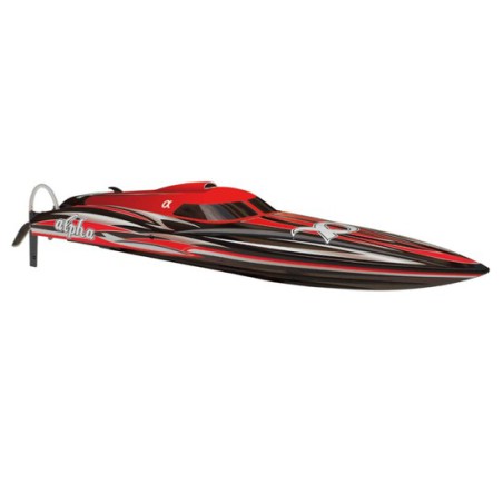 Alpha BL 1M RTS RED / MHD3S radio -controlled electric boat | Scientific-MHD Alpha BL 1M RTS RED / MHD3S radio -controlled electric boat | Scientific-MHD