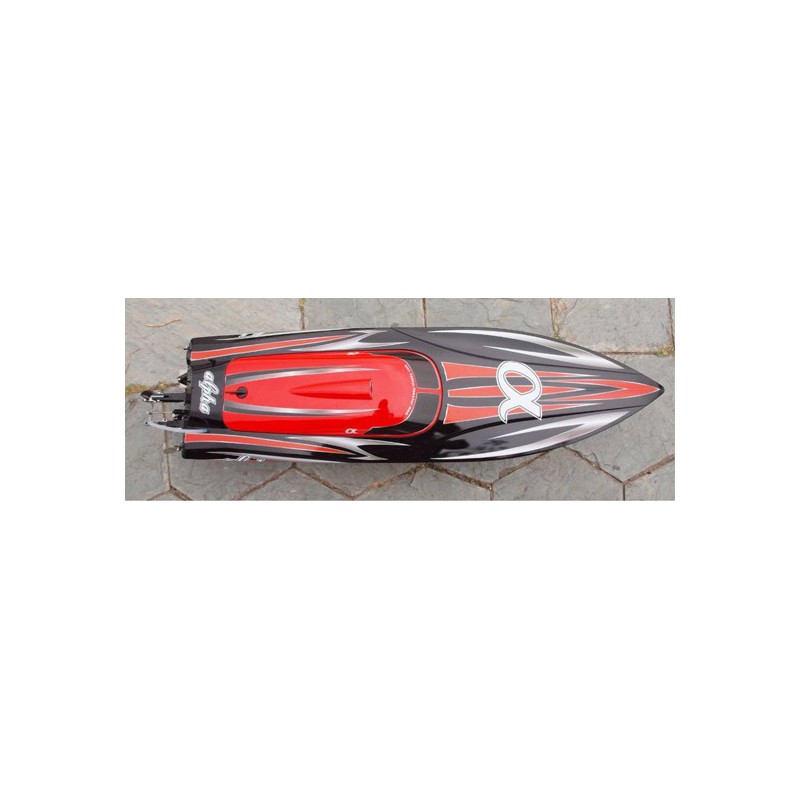 Alpha BL 1M RTS RED / MHD3S radio -controlled electric boat | Scientific-MHD
