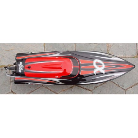 Alpha BL 1M RTS RED / MHD3S radio -controlled electric boat | Scientific-MHD Alpha BL 1M RTS RED / MHD3S radio -controlled electric boat | Scientific-MHD