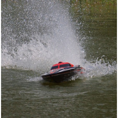 Alpha BL 1M RTS RED / MHD3S radio -controlled electric boat | Scientific-MHD Alpha BL 1M RTS RED / MHD3S radio -controlled electric boat | Scientific-MHD