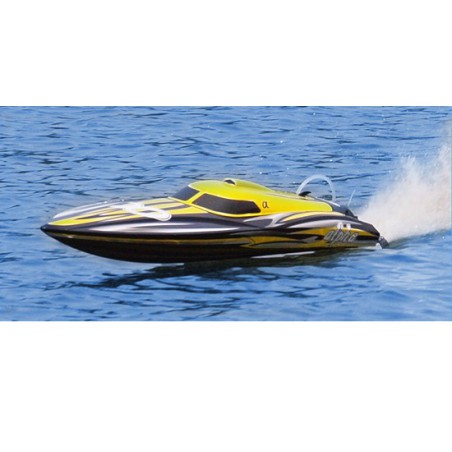 Alpha BL 1M RTS Radiochered Electric Boat yellow / MHD3S | Scientific-MHD Alpha BL 1M RTS Radiochered Electric Boat yellow / MHD3S | Scientific-MHD