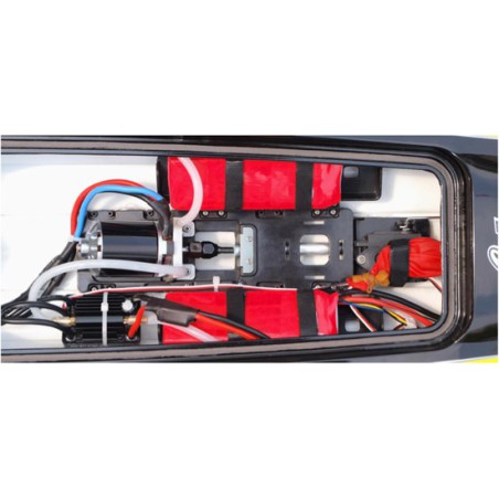 Alpha BL 1M RTS Radiochered Electric Boat yellow / MHD3S | Scientific-MHD Alpha BL 1M RTS Radiochered Electric Boat yellow / MHD3S | Scientific-MHD