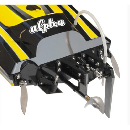 Alpha BL 1M RTS Radiochered Electric Boat yellow / MHD3S | Scientific-MHD Alpha BL 1M RTS Radiochered Electric Boat yellow / MHD3S | Scientific-MHD