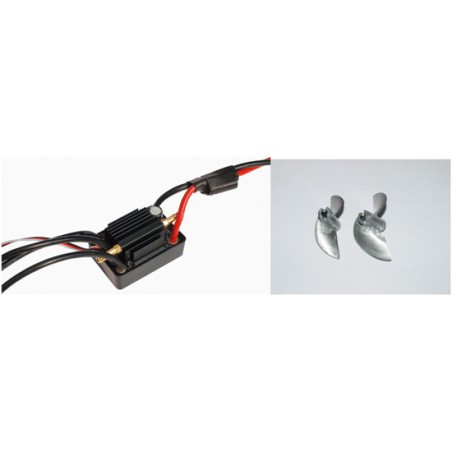 Alpha BL 1M RTS Radiochered Electric Boat yellow / MHD3S | Scientific-MHD Alpha BL 1M RTS Radiochered Electric Boat yellow / MHD3S | Scientific-MHD