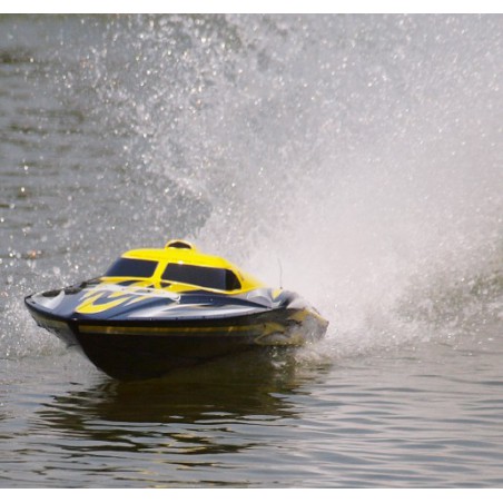 Alpha BL 1M RTS Radiochered Electric Boat yellow / MHD3S | Scientific-MHD Alpha BL 1M RTS Radiochered Electric Boat yellow / MHD3S | Scientific-MHD