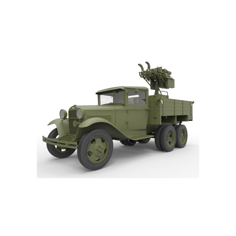 Gazzaa + quad M4 maxim 1/35 plastic plastic model | Scientific-MHD
