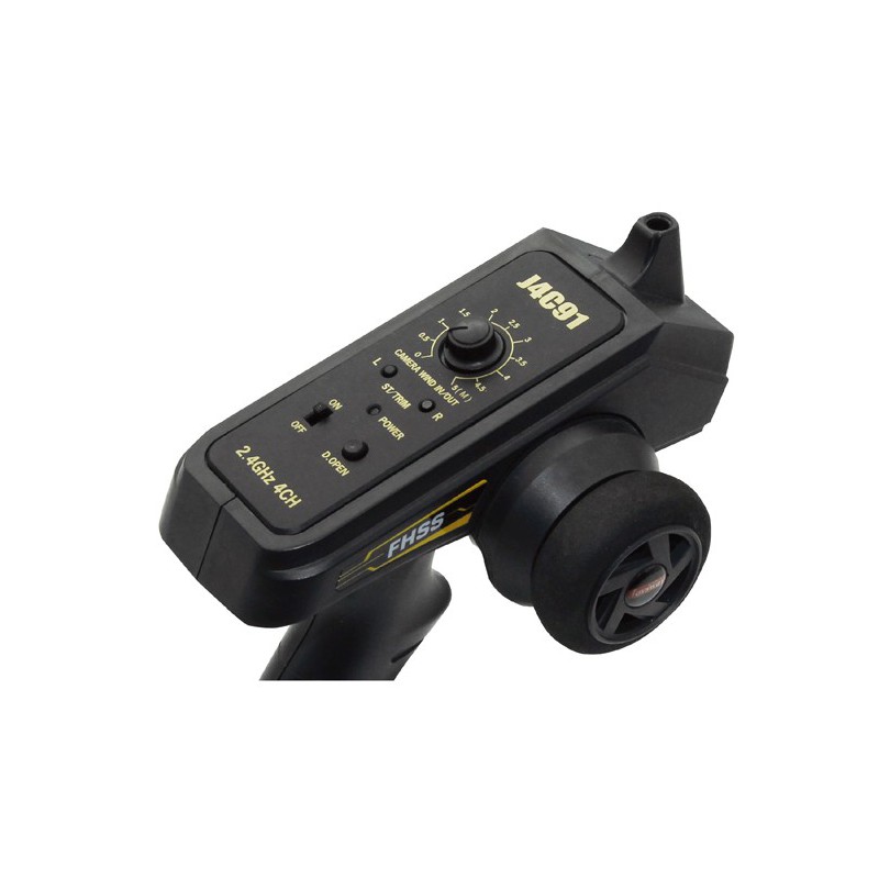 Builder for Radiochered Boat Boat Boat RTS yellow/black | Scientific-MHD