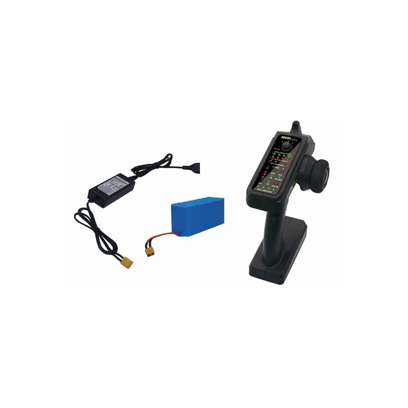 Builder for radio -controlled boat Boat Boat Fishing Surfer + TF300 echrosurer | Scientific-MHD