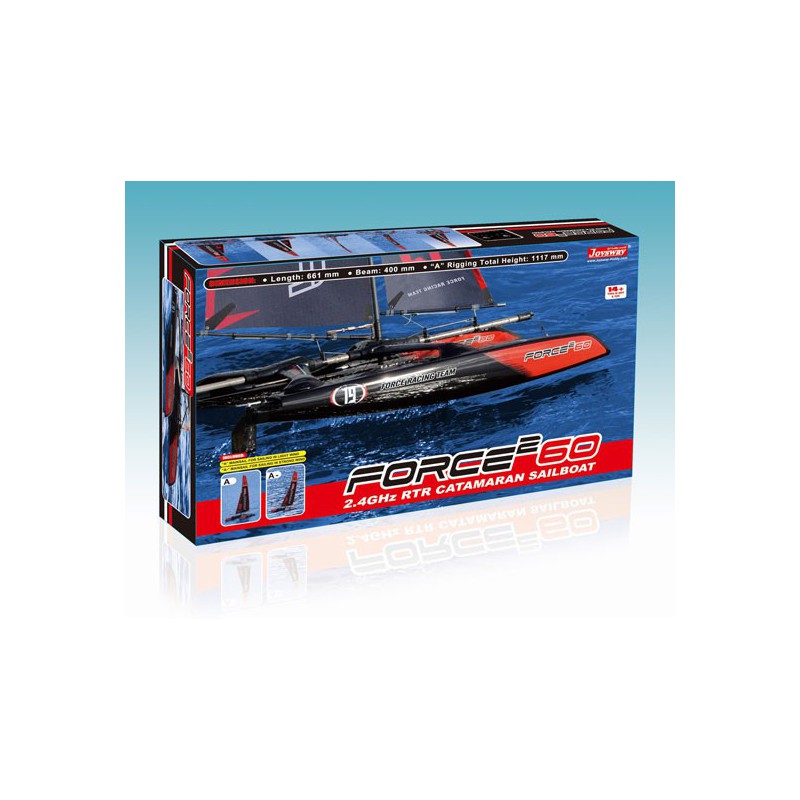 Reta 2 catamaran radio -controlled sailboat RTS | Scientific-MHD