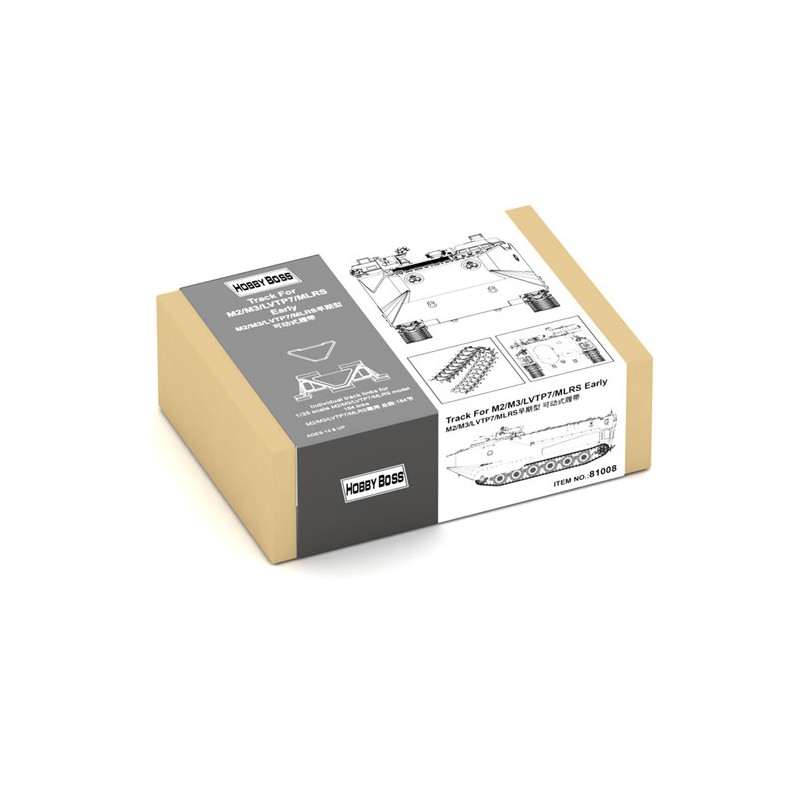 Plastic tank model M2/M3/LVTP7/MLRS EARLY | Scientific-MHD