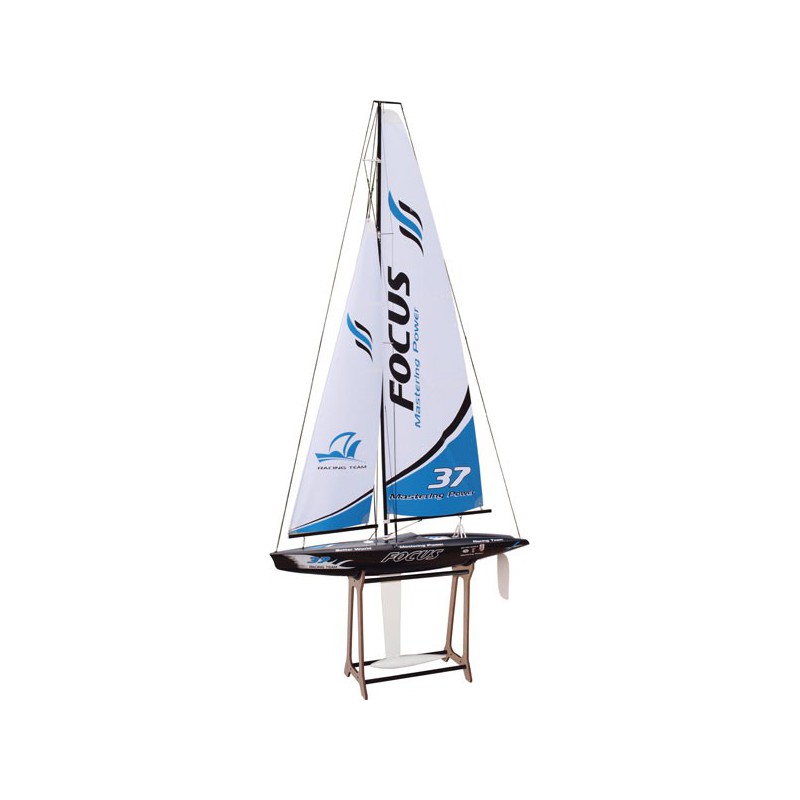 Focus Yacht 1m RTS 2,4GHz Blue Radiocus sailboat | Scientific-MHD