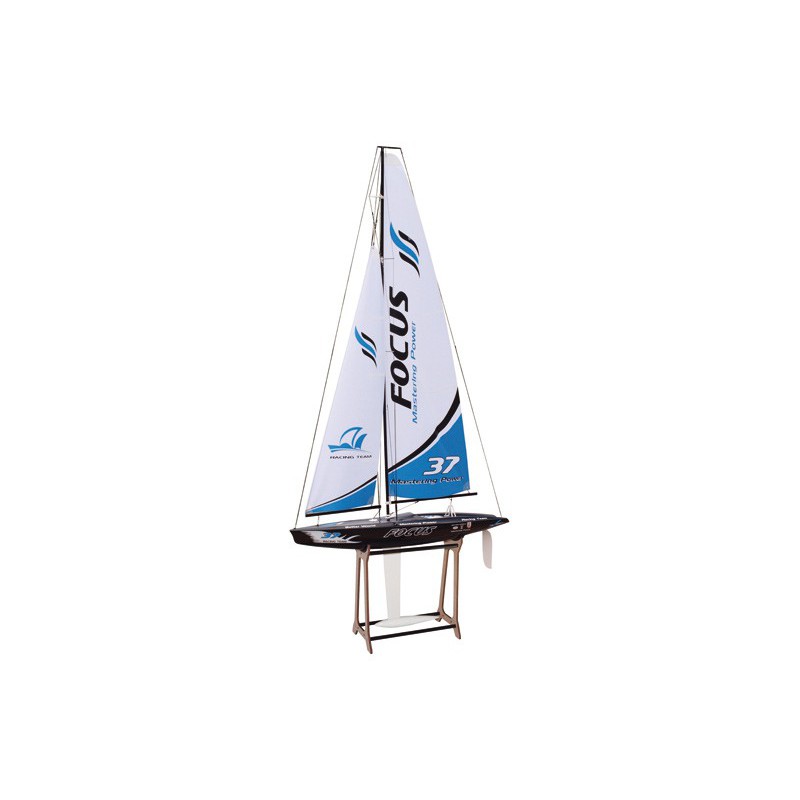 Focus Yacht 1m RTS 2,4GHz Blue Radiocus sailboat | Scientific-MHD