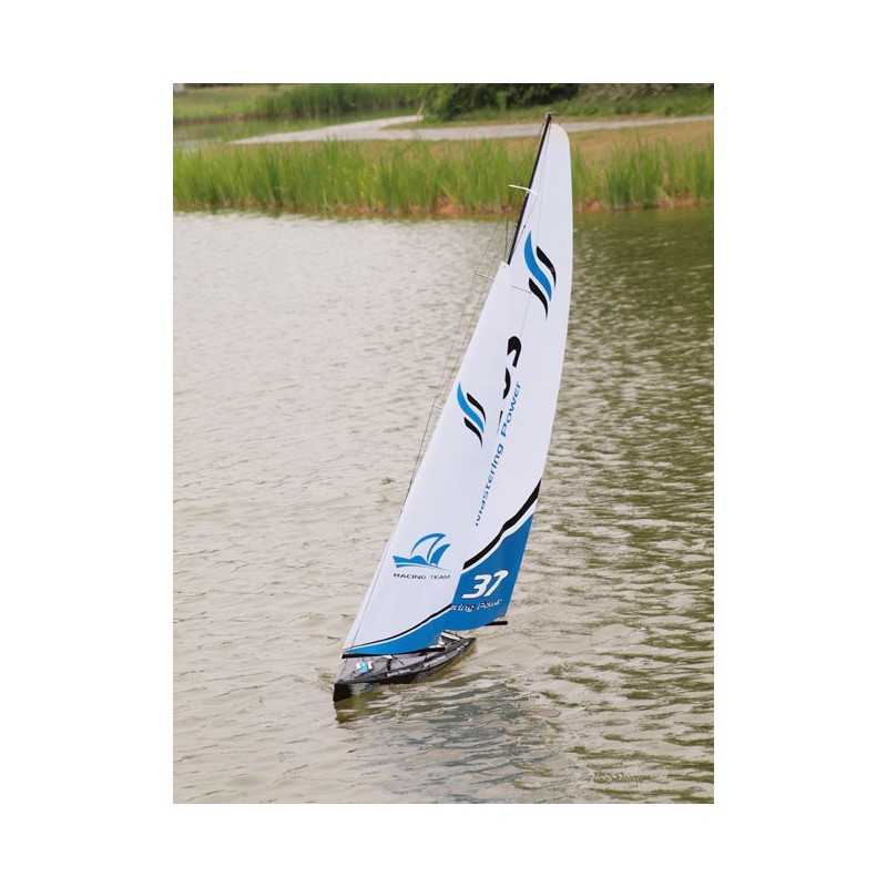Focus Yacht 1m RTS 2,4GHz Blue Radiocus sailboat | Scientific-MHD