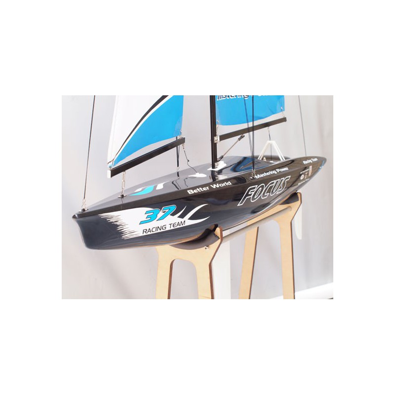 Focus Yacht 1m RTS 2,4GHz Blue Radiocus sailboat | Scientific-MHD
