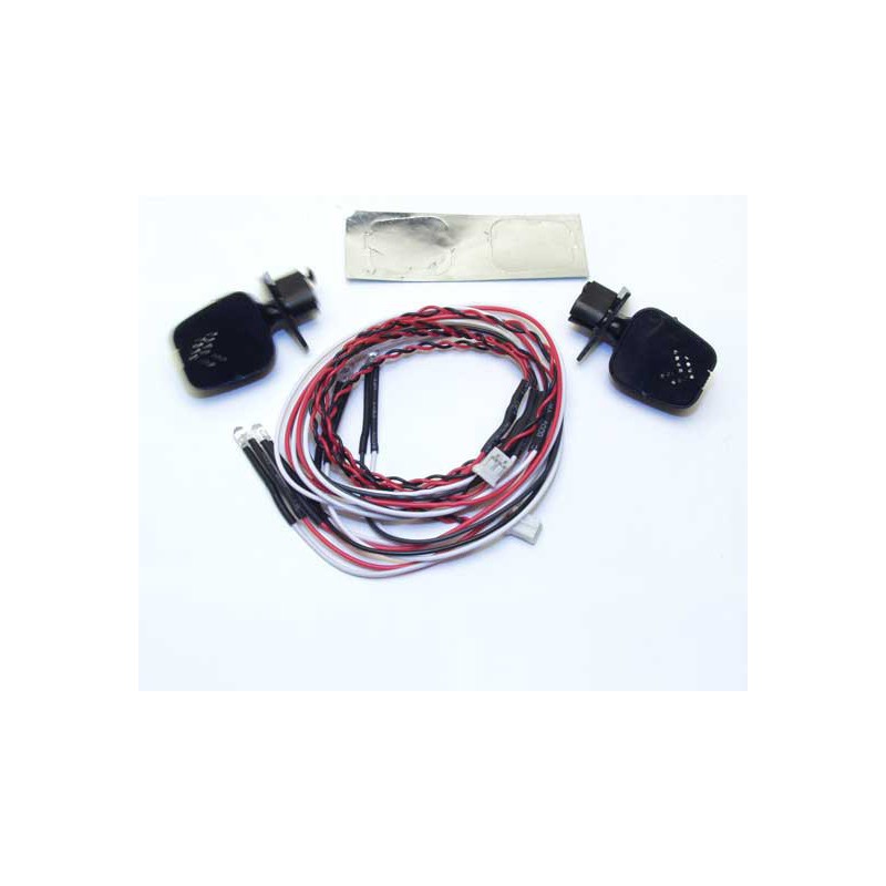 Radio -controlled car accessories 2 flashing mirrors | Scientific-MHD