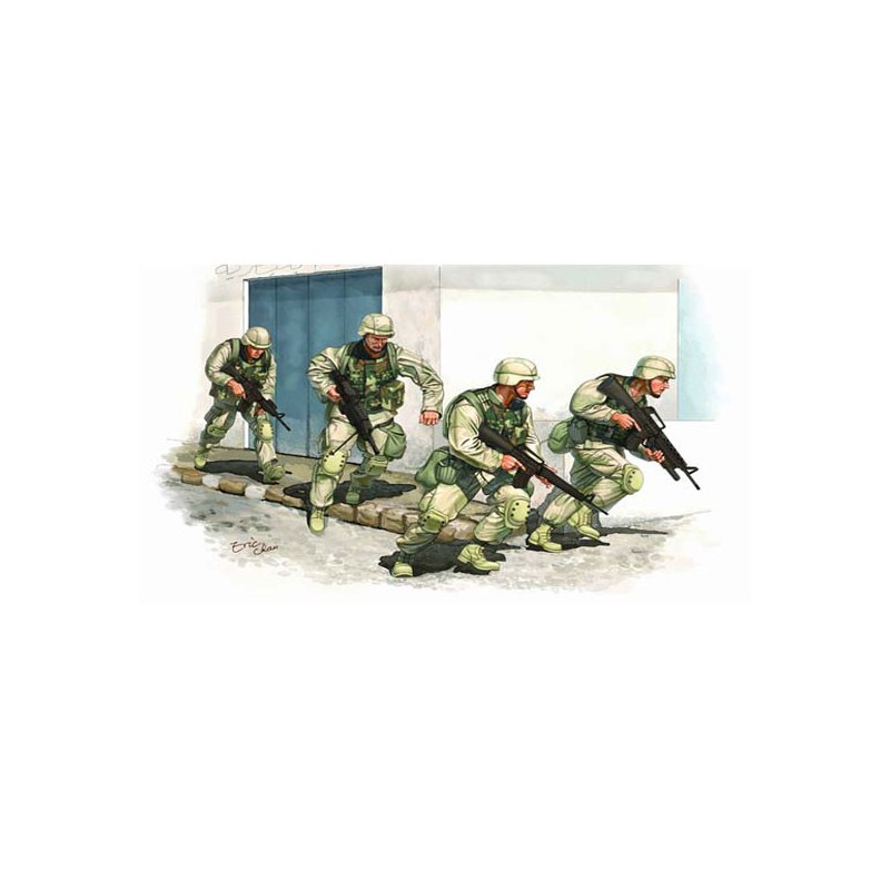 US Army in Iraq figurine (2005) | Scientific-MHD