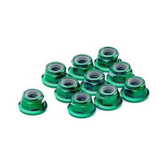 Radio -controlled car accessories 10 aluminum rings 5 ​​mm chrome | Scientific-MHD