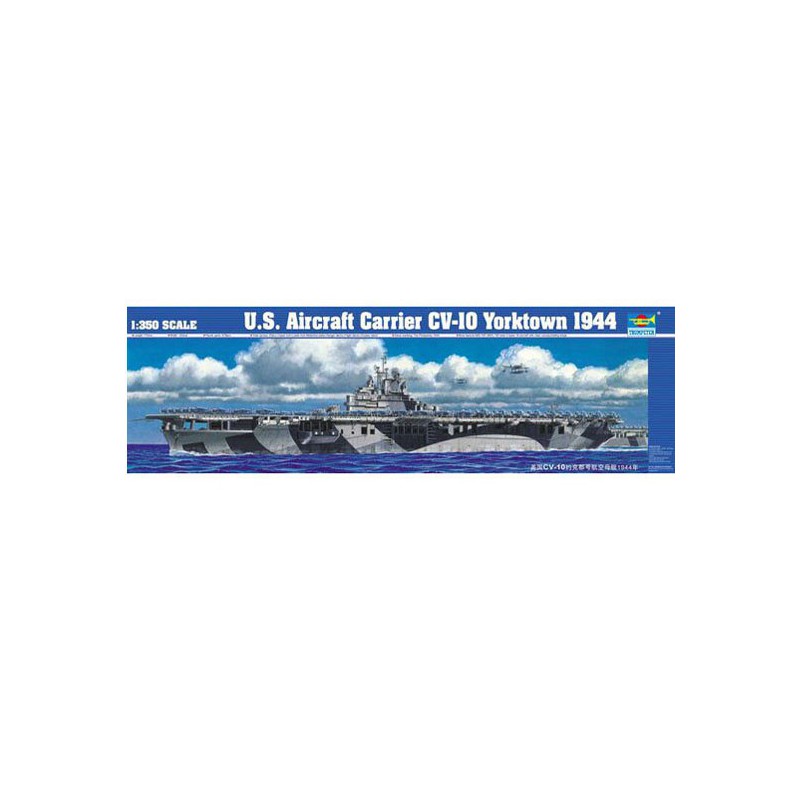 US Yorktown CV-10 1944 plastic boat model | Scientific-MHD