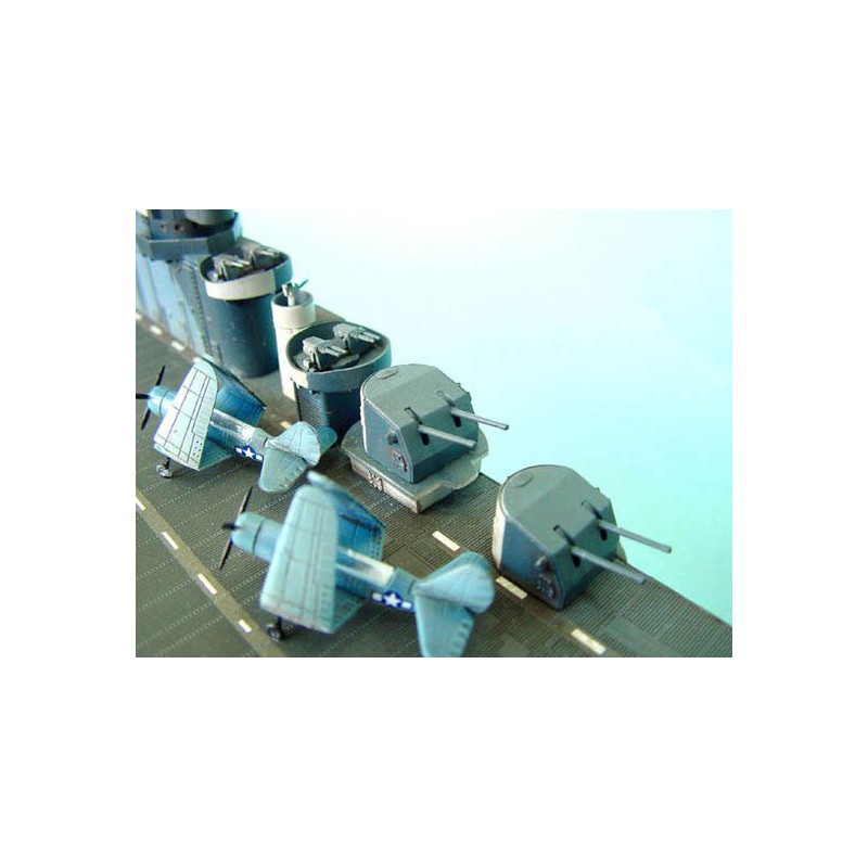 US Yorktown CV-10 1944 plastic boat model | Scientific-MHD