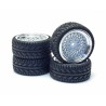 Radio -controlled car accessories 4 wheel Classic tires at 1/10 | Scientific-MHD