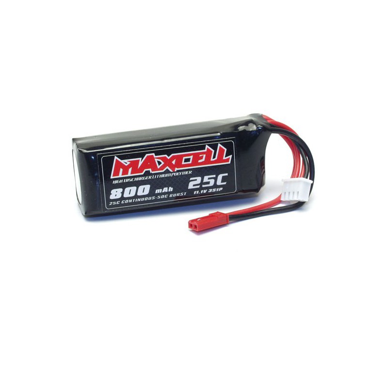 LIPO battery for REDIOCMANDATED LIPO 25C 11.1V 800 MA | Scientific-MHD