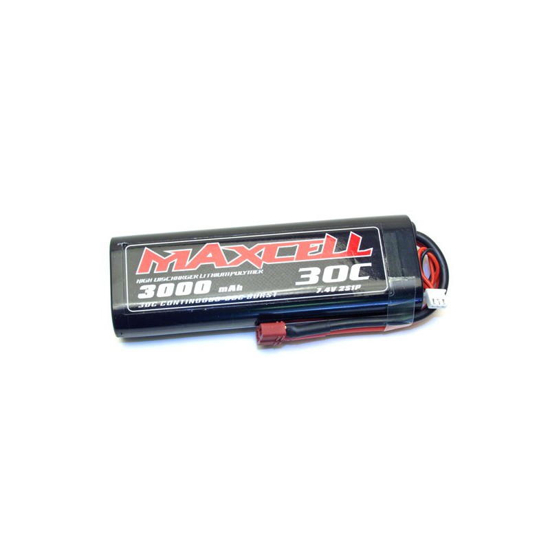 LIPO battery for Radio -controlled LIPO 30C 7.4 V 3000 MA HC | Scientific-MHD