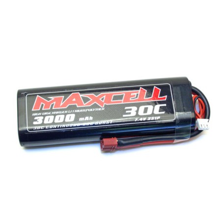 LIPO battery for Radio -controlled LIPO 30C 7.4 V 3000 MA HC | Scientific-MHD LIPO battery for Radio -controlled LIPO 30C 7.4 V 3000 MA HC | Scientific-MHD