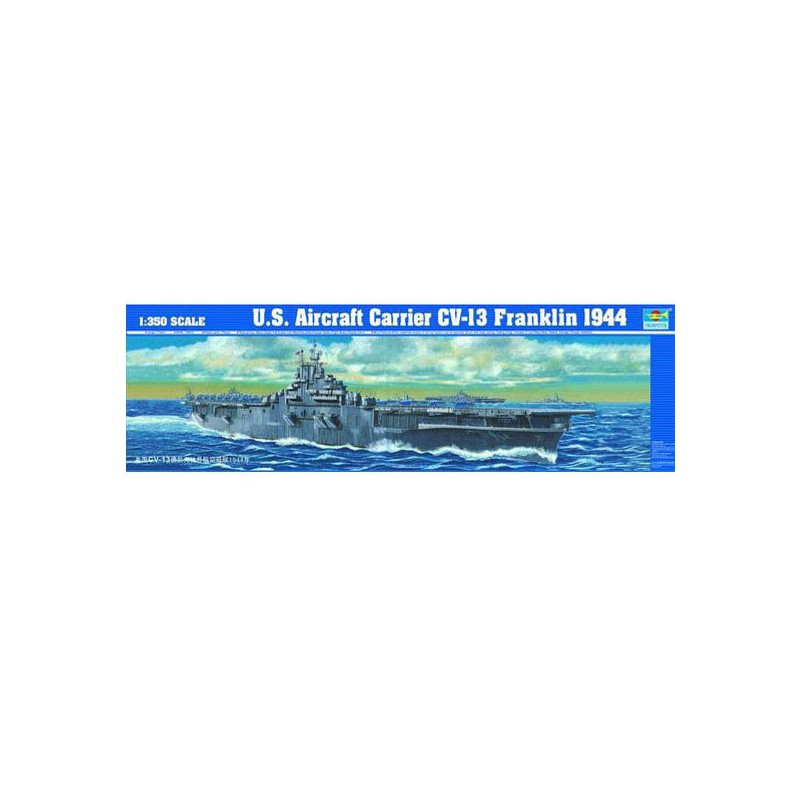 US Franklin CV-13 1944 plastic boat model | Scientific-MHD