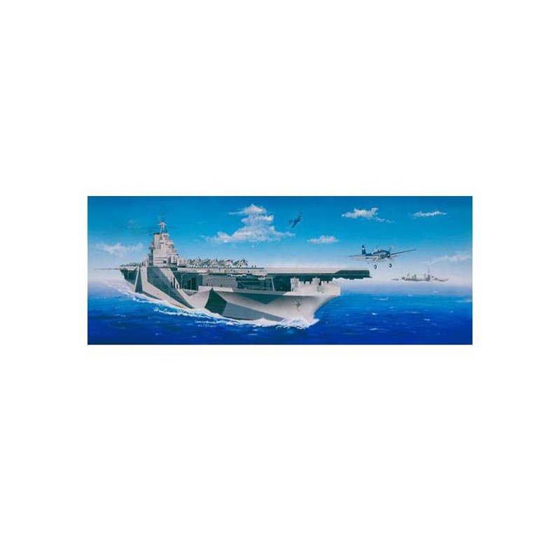 US Ticonderoga CV-14 plastic boat model | Scientific-MHD