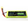 Lipo bati for radio -controlled lipo black lithium 6000mAh 45c 2s | Scientific-MHD