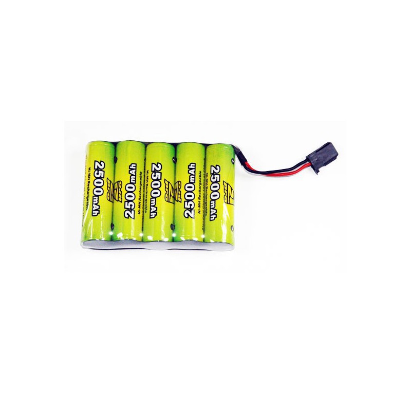 NIMH battery for radio-controlled device Pack RX S 6.0V/AP-2500AA Futaba | Scientific-MHD
