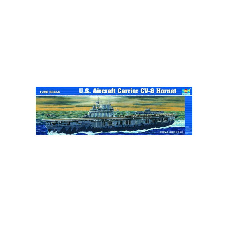 US Hornet CV-8 plastic boat model | Scientific-MHD