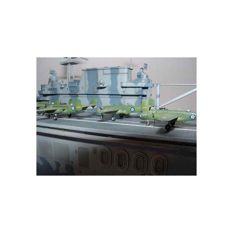 US Hornet CV-8 plastic boat model | Scientific-MHD