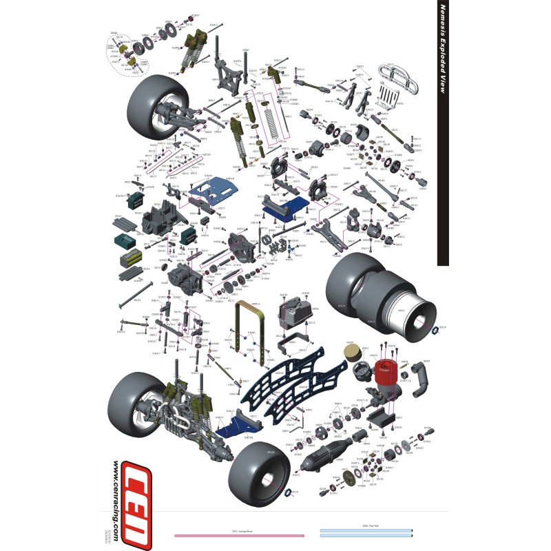 NEMSIS RTR 1/7 thermal car | Scientific-MHD