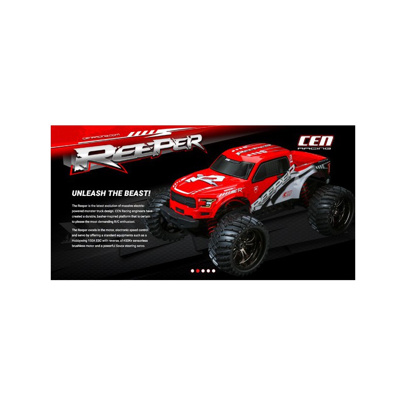Radiocommandeous electric car combo reeper / lipo 60c | Scientific-MHD