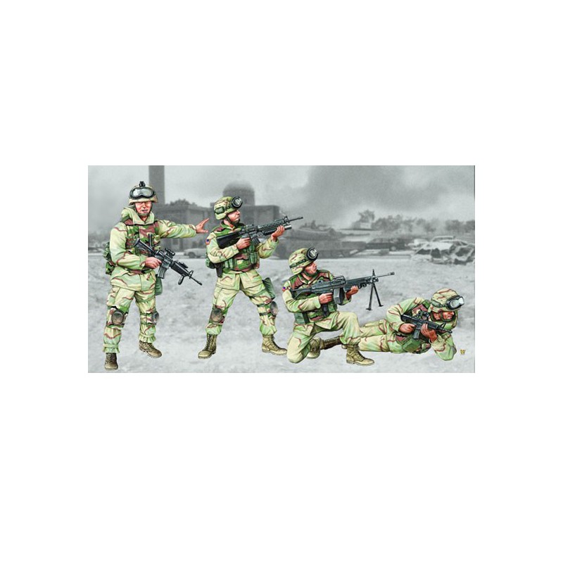 US figurine 10 101 St Airborne Division Crew | Scientific-MHD