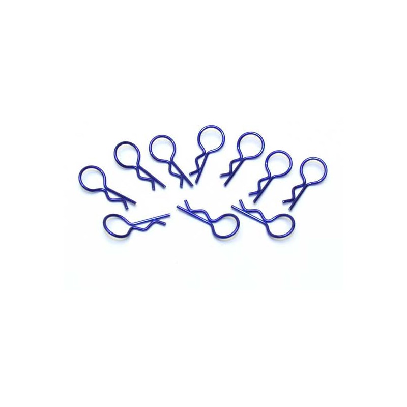 Radio -controlled car accessories 10 medium blue clips | Scientific-MHD