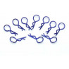 Radio -controlled car accessories 10 medium blue clips | Scientific-MHD