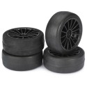 Radio -controlled car accessories Slick black 1/10 wheels | Scientific-MHD Radio -controlled car accessories Slick black 1/10 wheels | Scientific-MHD