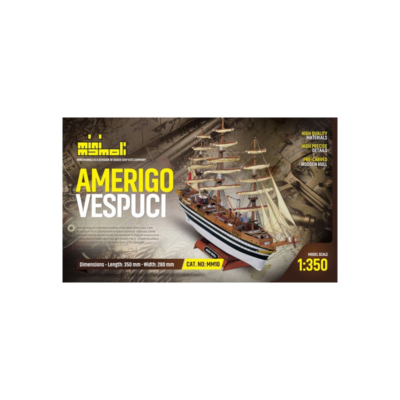 Amerigo Vespucci static boat | Scientific-MHD