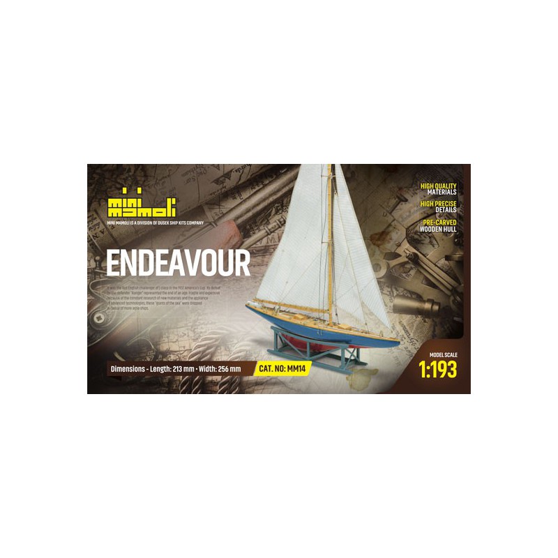 Endeavour II static boat | Scientific-MHD