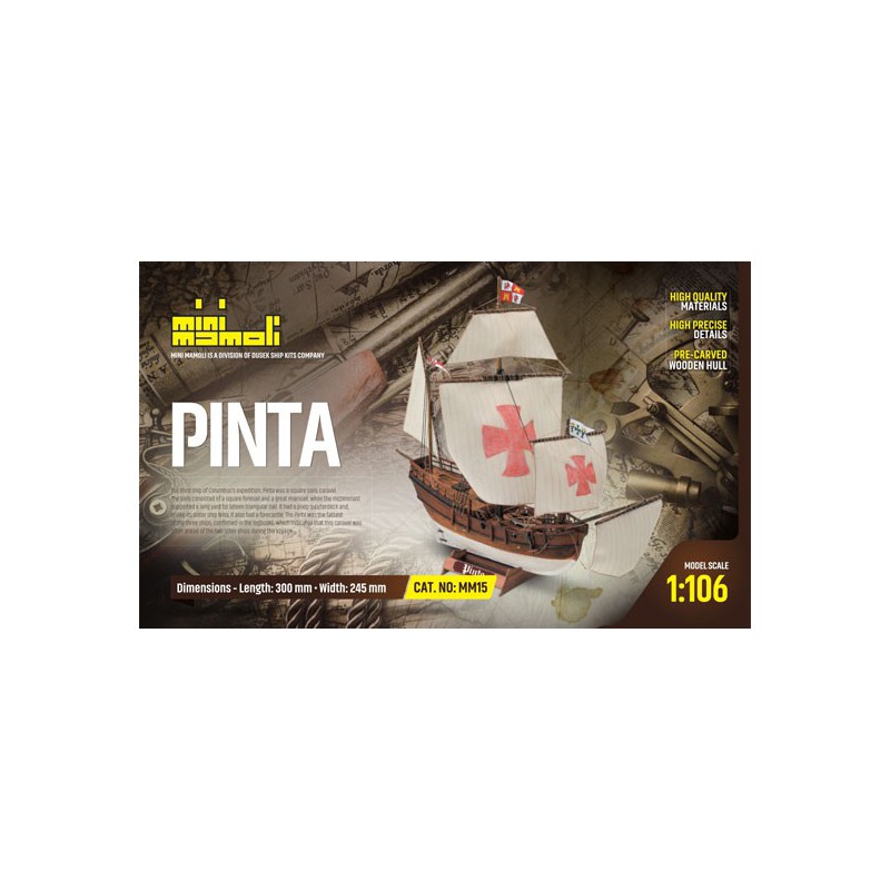 Pinta static boat | Scientific-MHD
