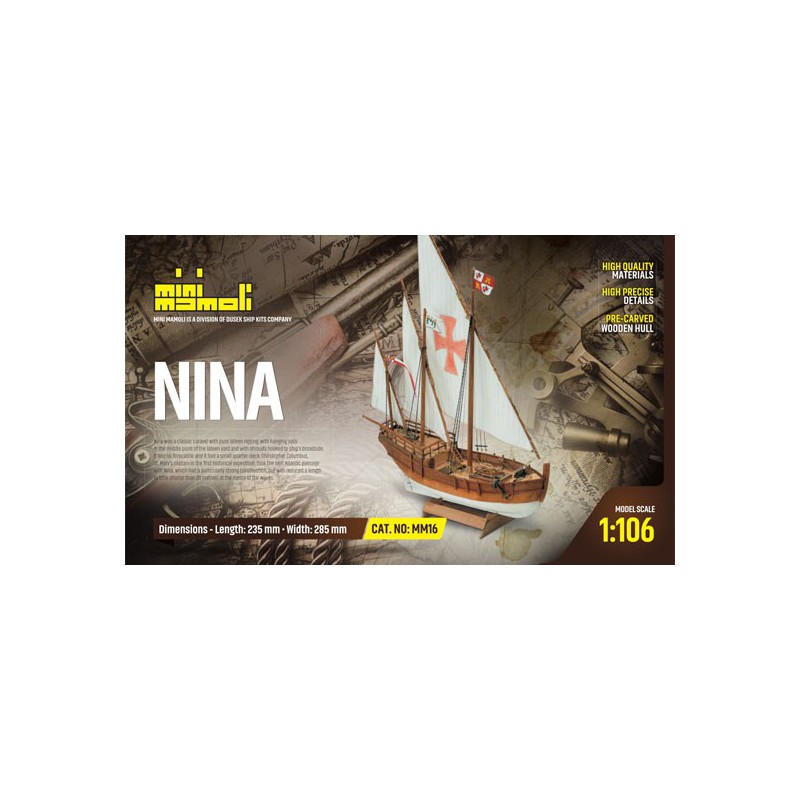 Nina static boat | Scientific-MHD