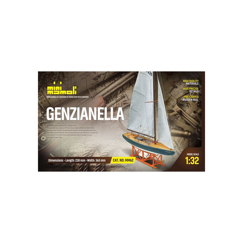 Static boat Star Genzianella | Scientific-MHD