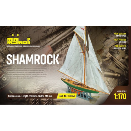Shamrock static boat | Scientific-MHD